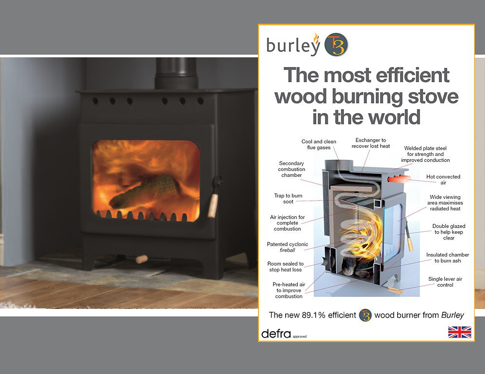 most fuel efficient wood burning stove